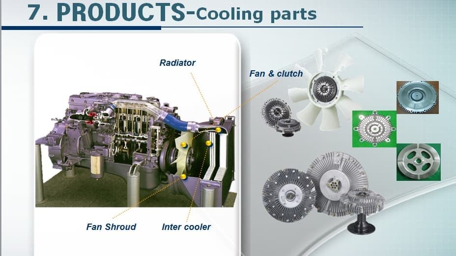 cooling parts